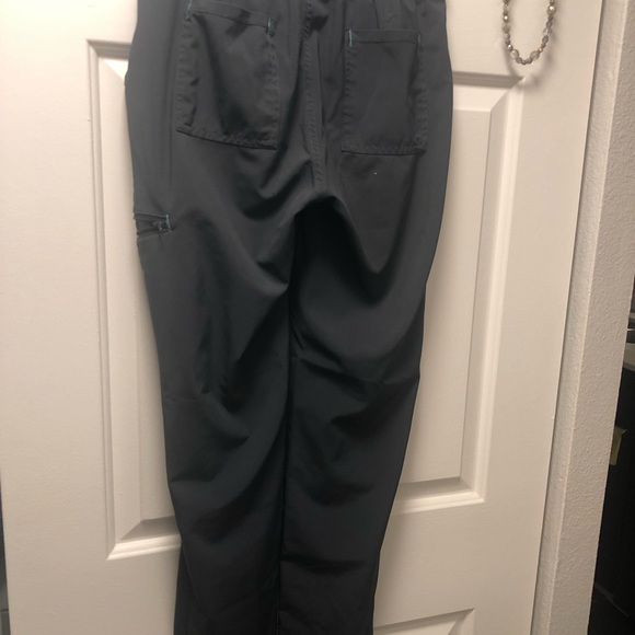 Scrub Star Womens Gray Thread Drawstring Cargo Medical Pockets Pants Size XS - Picture 12 of 15